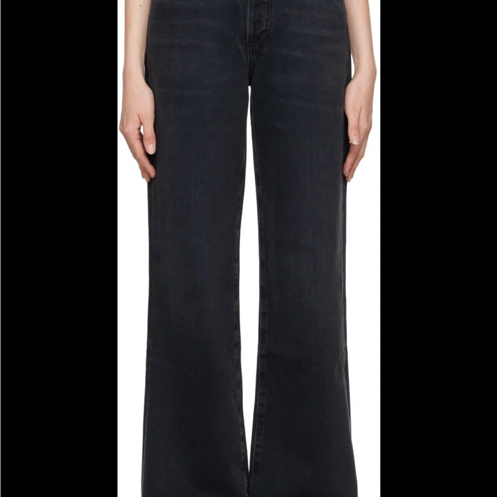 Citizens Of Humanity Annina Wide Leg Black Jeans - Picture 3 of 4